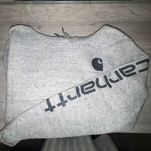 Carhartt Heather Gray Relaxed Fit Sweatshirt